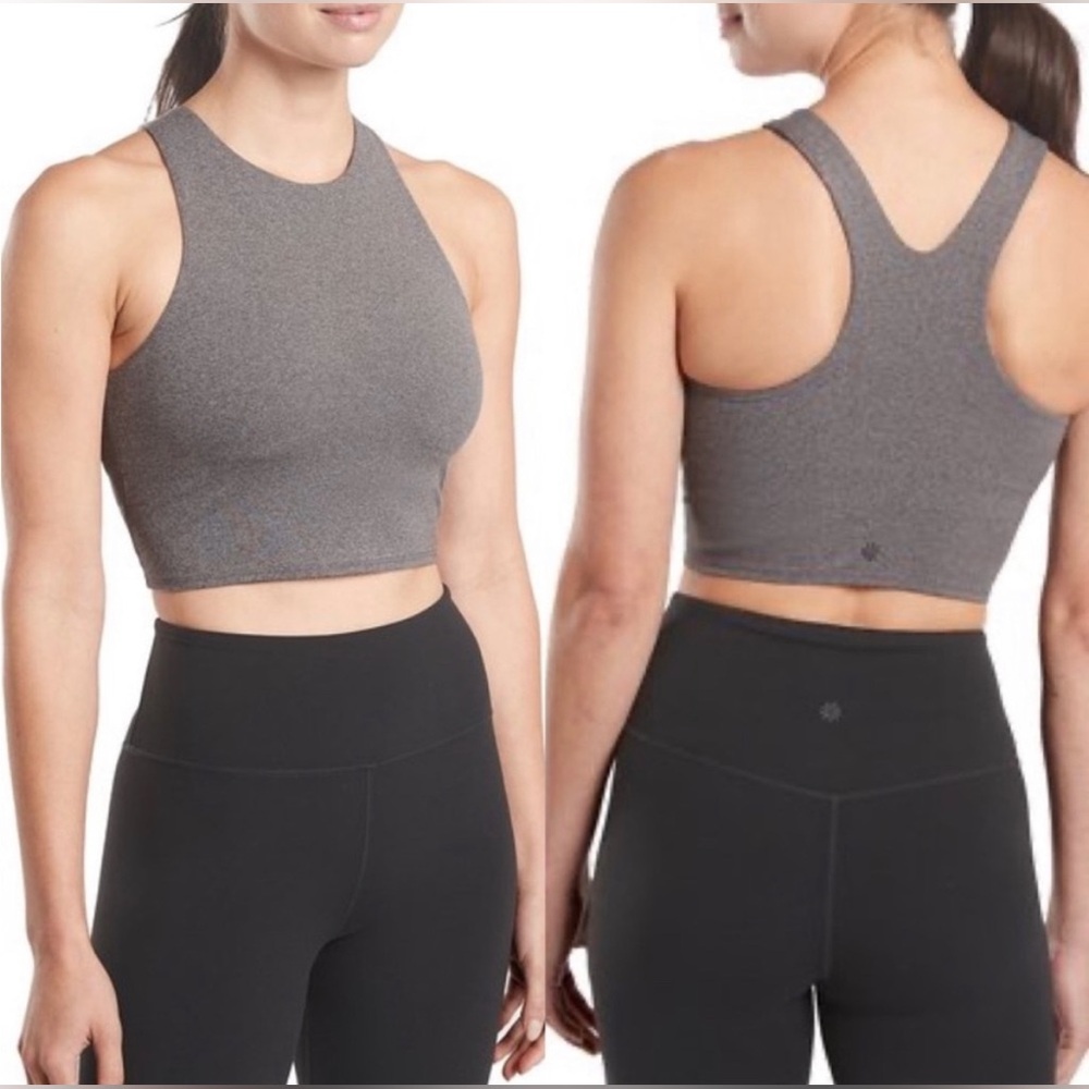 Athleta Conscious Crop - Charcoal
